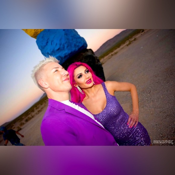 FASHION Nova Purple Sequin Mini Dress Petite XS - Picture 10 of 10